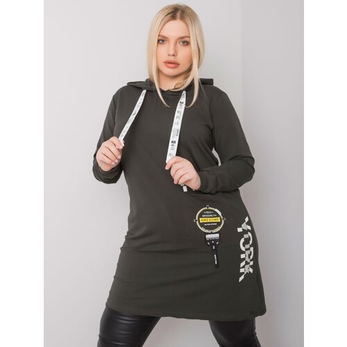 RELEVANCE Tunic-RV-TU-7221.80P-Dark Khaki Cene