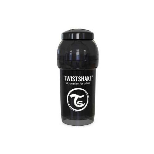 Twistshake FLASICA ZA BEBE 180ML BLACK Slike