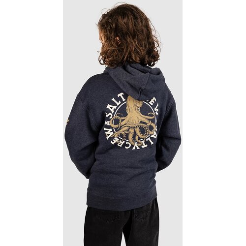 Salty Crew Tentacles Kids Hoodie navy heather Slike