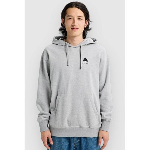 Burton Mountain Pulover s kapuco gray heather Cene