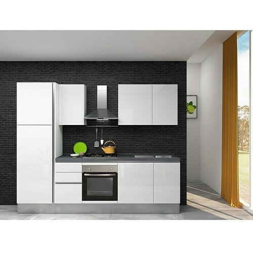 Marinelli Cucine Kuhinjski komplet Giulia (&amp;Scaron;irina: 275 cm, Z električnimi napravami) Slike