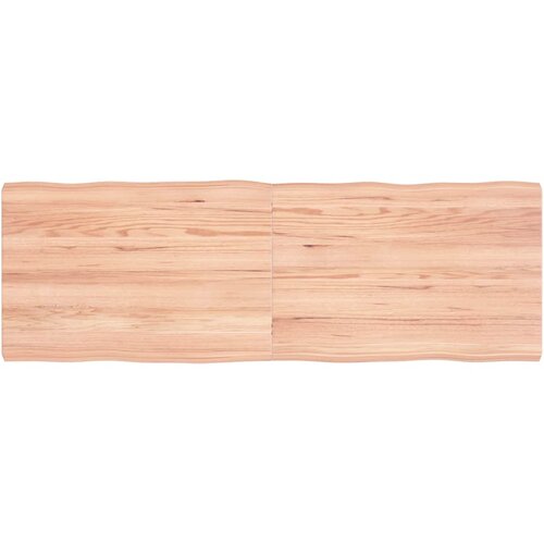 Stolna ploča svjetlosmeđa 120x40x(2-4) cm obrađena hrastovina Cijene