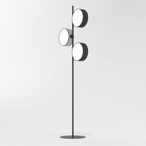  podna lampa drumz 3xE14/10W/230V crna/siva Slike