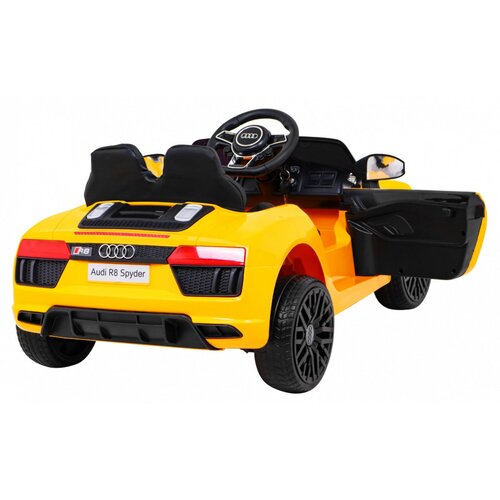  Licencirani auto na akumulator Audi R8 - žuti Slike