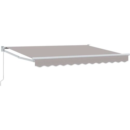  Ručno sklopiva tenda Svijetlo siva 3 5 x 2 m Cene