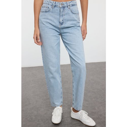 Trendyol Blue Normal Waist Mom Jeans Slike