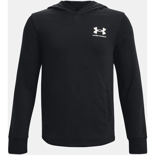 Under Armour Sweatshirt UA Rival Terry Hoodie-BLK - Guys