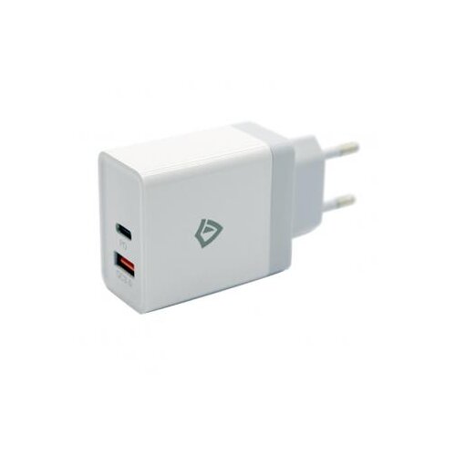 Teracell kućni punjač Evolution sa micro USB kablom TC-04 USB+PD 2.4A beli Slike
