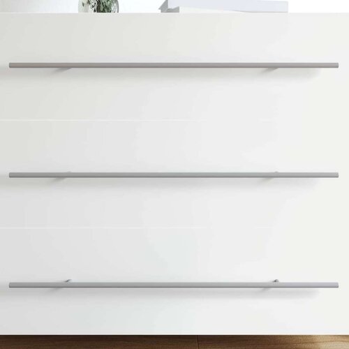  za ormar 12 pcs Srebrno 1700mm Nehrđajući čelik Slike