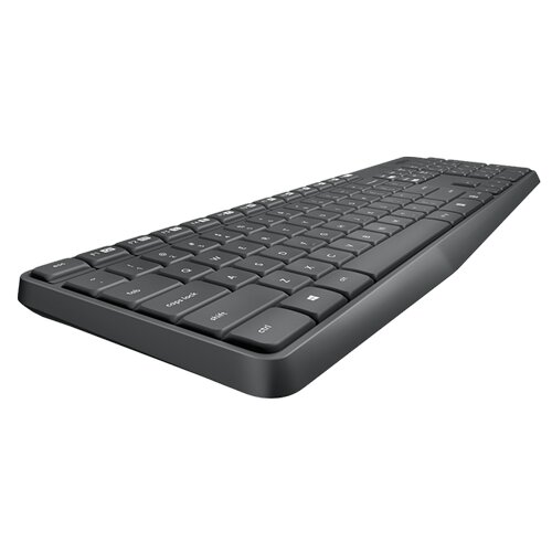 Logitech MK235 Bežična tastatura i mi&amp;scaron;, QWERTY standard, crna Slike