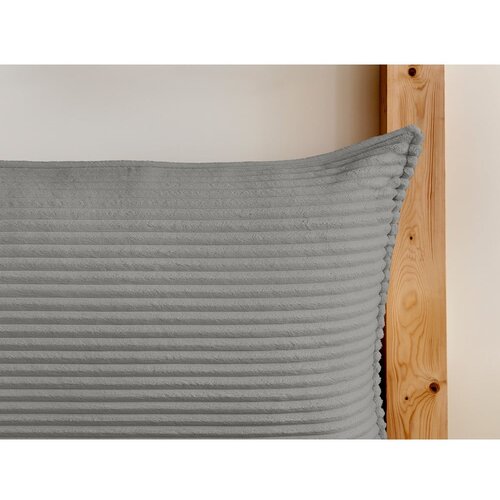 Bobochic Paris Siva oblazinjena zakonska postelja s prostorom za shranjevanje z letvenim dnom 160x200 cm Jade &amp;ndash; Slike