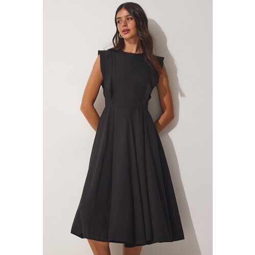 Dress - Black - A-line Slike