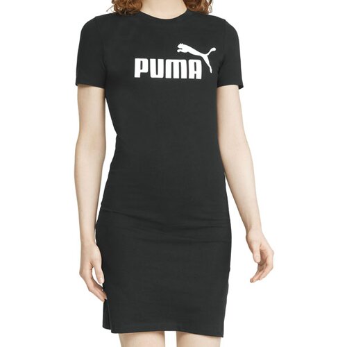 Puma ess slim tee dress crna Slike