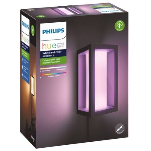 Philips 17459/30/P7 - Hue IMPRESS RGB LED spolja&amp;scaron;nje svetlo 2xLED/8W/24V IP44 Slike