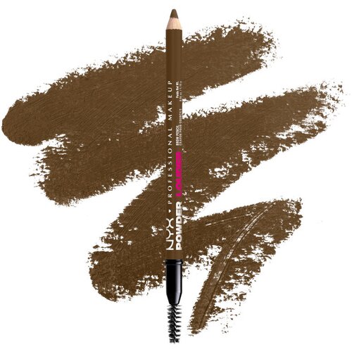 NYX Professional Makeup powder Louder olovka za obrve 05 soft brown Slike