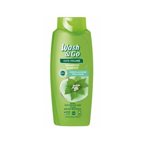 Wash&amp;amp;go &amp;scaron;ampon kopriva 675ML Slike