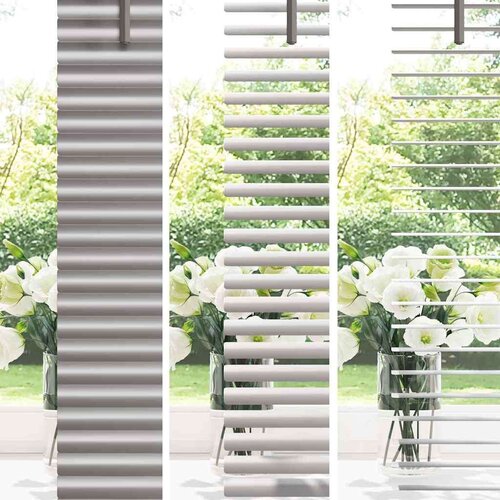 VidaXL Zavjesa za prozor sa zavjesama Ostalo Srebrna 110 x 220 cm Aluminij Slike