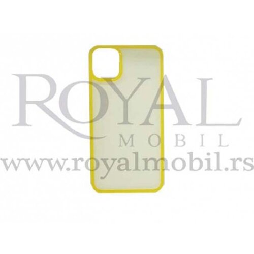  futrola pvc sa okvirom za iphone 11 pro (5.8) zuta Slike