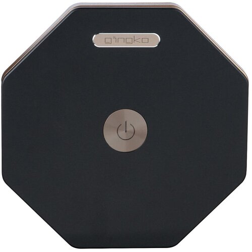 Gingko Črna LED namizna svetilka (vi&amp;scaron;ina 18 cm) Twist Hexagon &amp;ndash; Slike