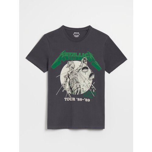 House - Majica kratkih rukava s printom Metallica - Siva Slike