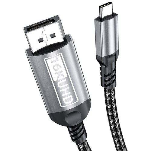 INF 16K High Definition Type-C to DP 2.1 Kabel za 8K 4K Telefone in Računalnike Grey 2 m, (5000276949) Cene