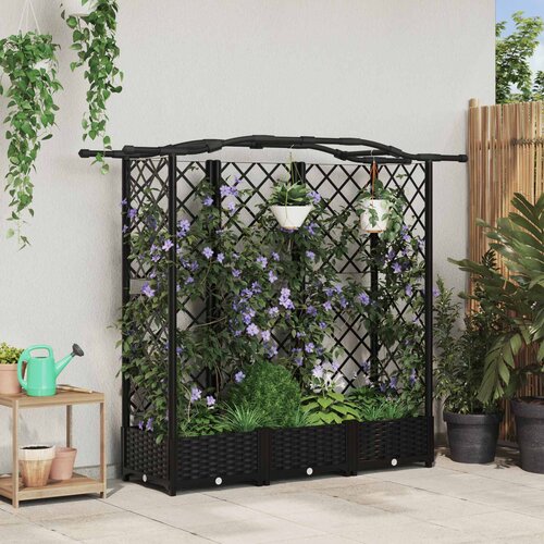  Povi&scaron;eni krevet s mrežom i krovom Crna 163 x 40 x 126 cm PP Cene