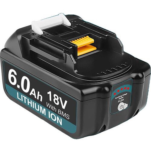 SupplySwap Makita 18V baterija, polnilna Li-ion, zamenjalni paket polnilca, 6Ah baterija 1 kos, (5000222613) Cene