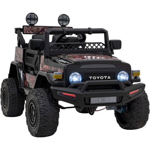  Licencirani auto na akumulator Toyota FJ Cruiser 4x4 - crni Slike