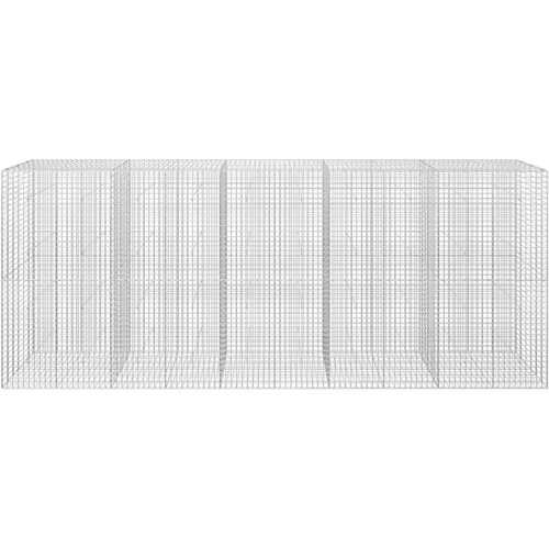  Gabion s 5 mm žicom i mrežom 5x5 cm 500x30x200 cm Slike