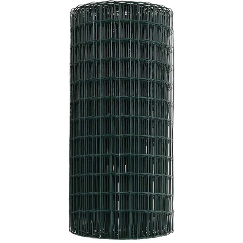 Euro ograda Zelena 0,8 x 10 m Željezo prekriveno PVC-om Slike
