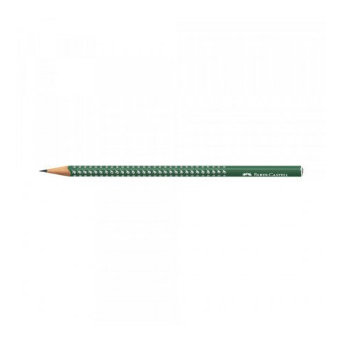 Faber Castell grafitna olovka grip HB sparkle forest green 118239 ( 4698 ) Slike