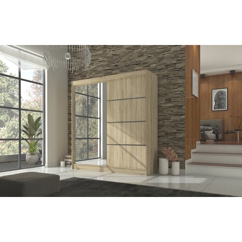 ADRK ORMAR GILTON 200 CM (VI�E BOJA)-Sonoma Cijene