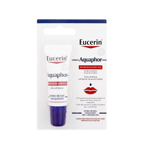 Eucerin Aquaphor SOS Lip Balm balzam za usne 10 ml Cene