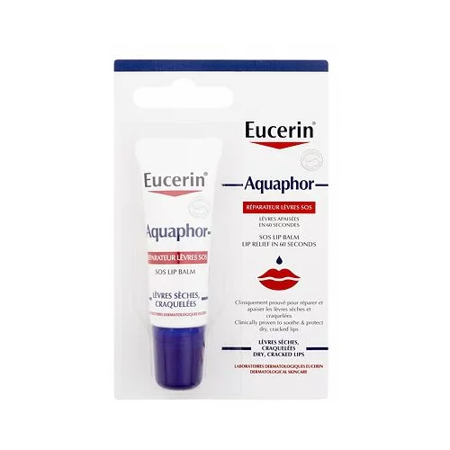 Eucerin Aquaphor SOS Lip Balm balzam za usne 10 ml