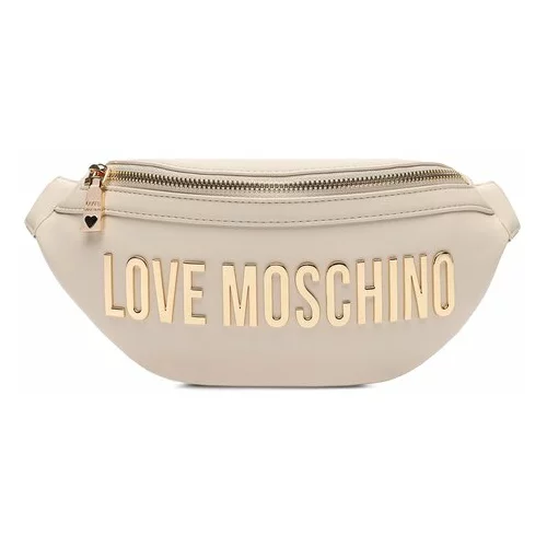 Love Moschino torba za okoli pasu JC4195PP0HKD0110 Écru