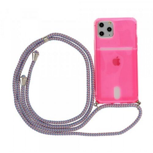 Nillkin summer silikonski ovitek z vrvico za iphone 7 / 8 / se 2020 - pink Slike