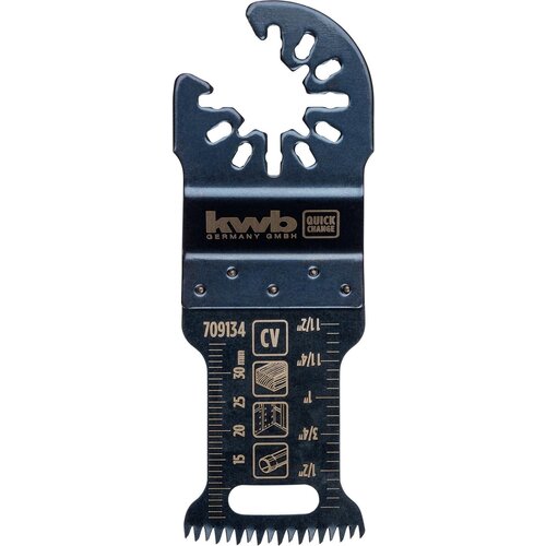 KWB CV nož za drvo 34/40mm japanski zub, nastavak za multi-alat, tvrdo drvo - (49709134) Slike