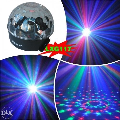  SAR Easy Light LXG117 LED RGB krist. kugla Cijene