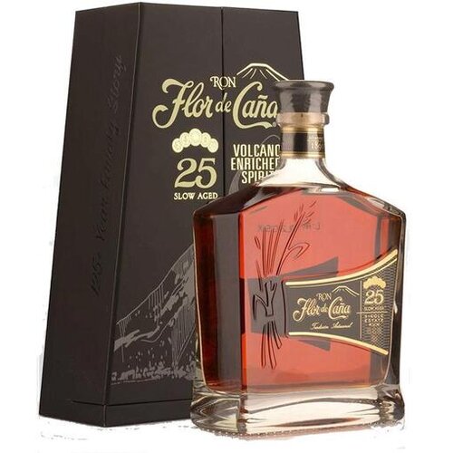 Flor_de_cana Rum 25Y, 0.7l Cene