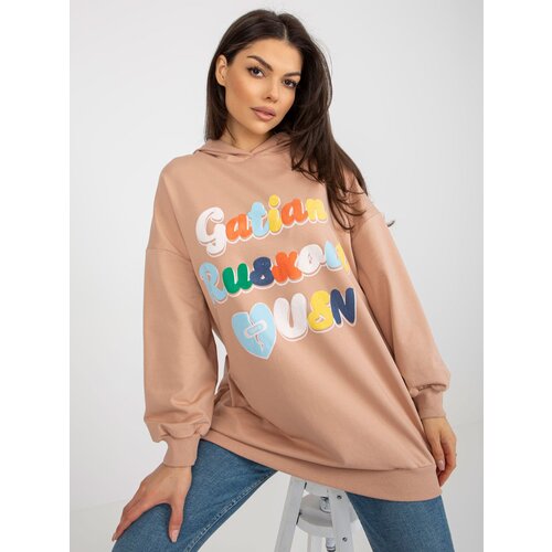 FANCY Sweatshirt-FA-BL-8117.48-camel Cene
