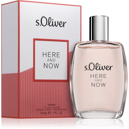 S.Oliver Here and Now Women toaletna voda za žene 50 ml Slike