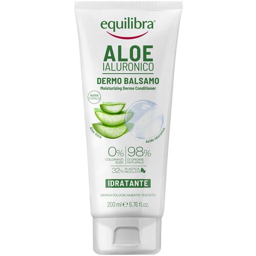 Equilibra Alojeva balzamka Equilibra Naturale 200 ml - Vlaži in neguje kožo. Obogatena z naravnim alojo za zdrav in vlažen videz., (22068037) Cene