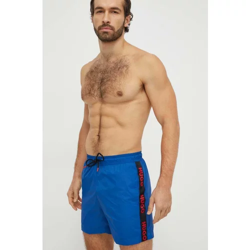 Hugo Kopalne kratke hlače mornarsko modra barva