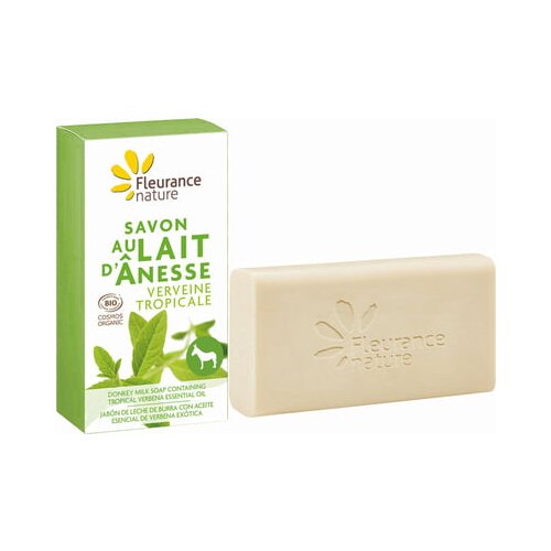 Fleurance Nature donkey Milk Soap - Verbena Slike