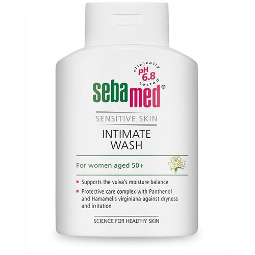 Sebamed Wash emulzija za intimnu higijenu žena u menopauzi pH 6,8 200 ml Cene
