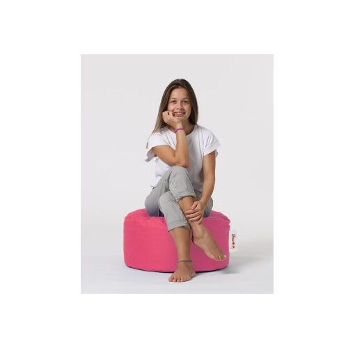 Floriane Garden tabure round pouf pink Slike