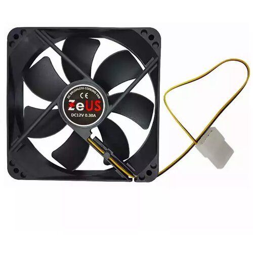 Zeus case cooler 120x120 single ring rgb Cene