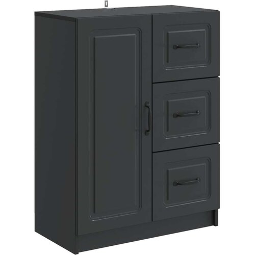  Kreveta s ladicama Crna 66 x 34 5 x 87 cm Konstruirano drvo Cene