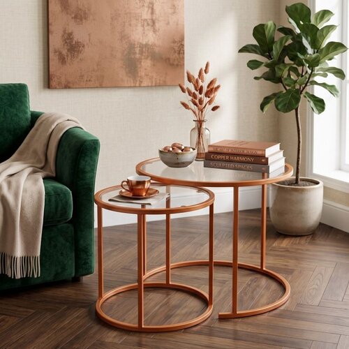 Hanah home set klub stolova Orange-Trs-60-42-Nrd-Srk, narandžasti Cene