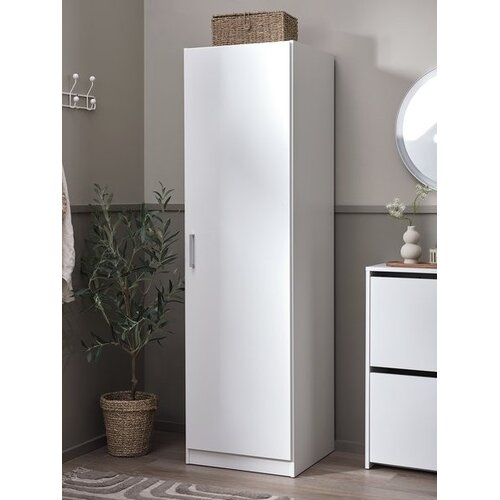  Ormar sa 1 vratima 50x176cm, Bijela Slike